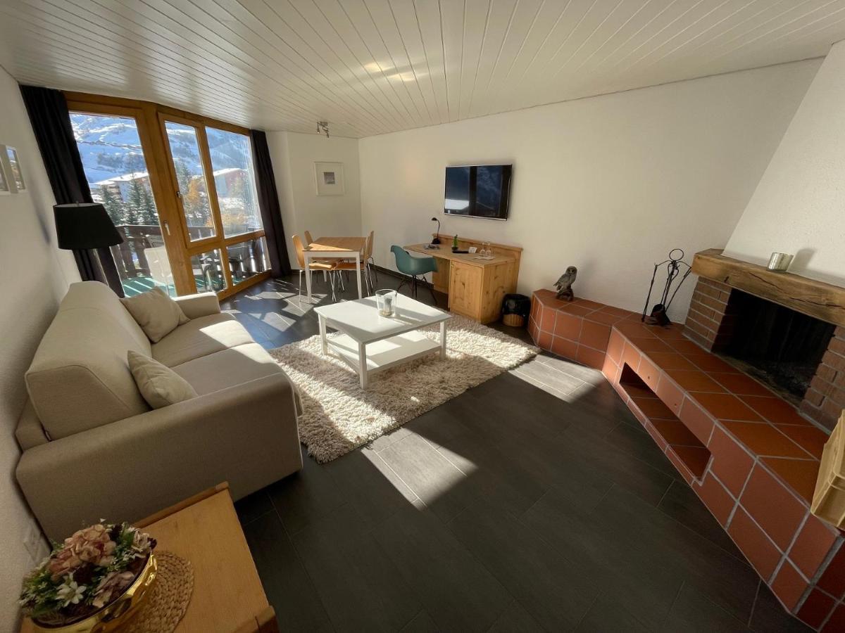 Catrina Hotel Disentis Bagian luar foto