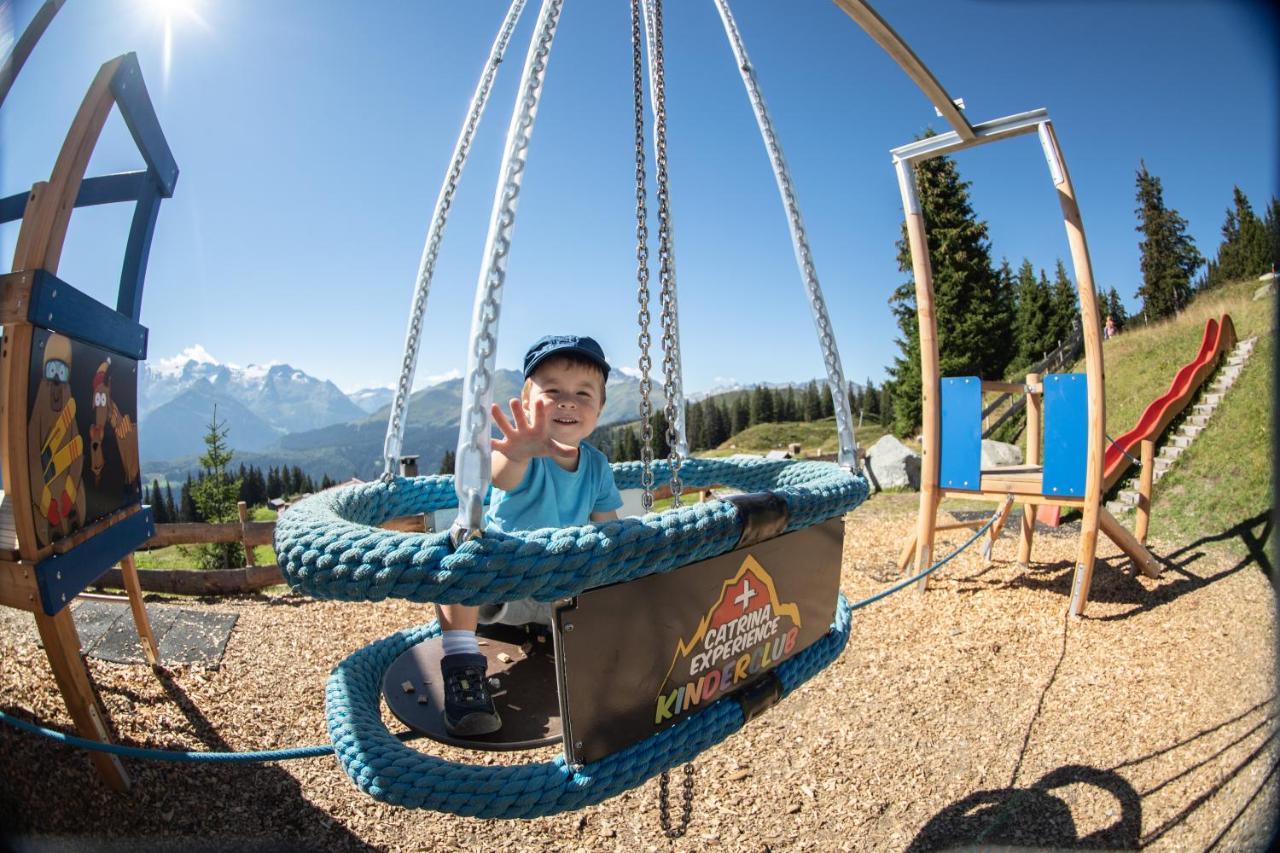Catrina Hotel Disentis Bagian luar foto