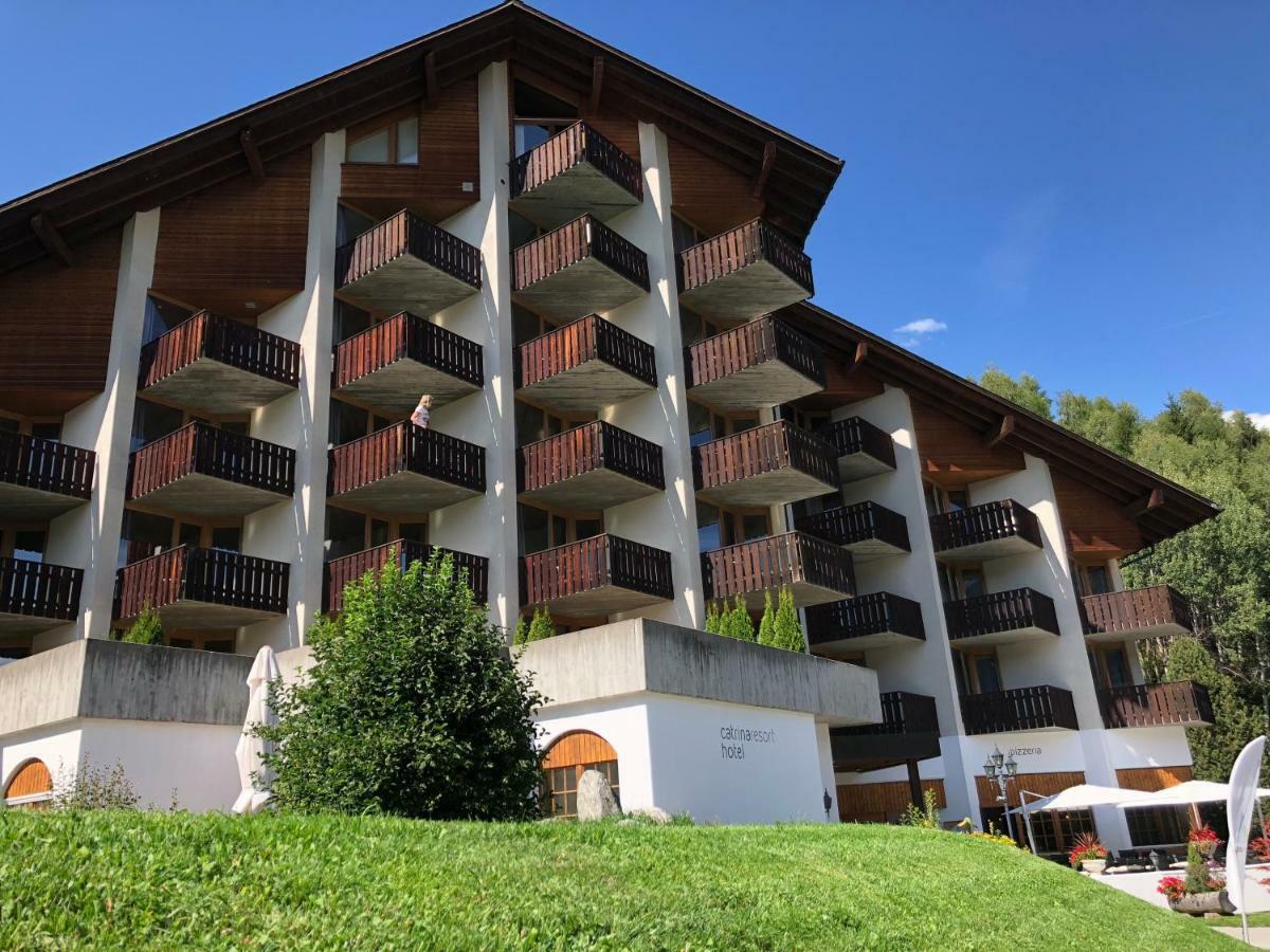 Catrina Hotel Disentis Bagian luar foto